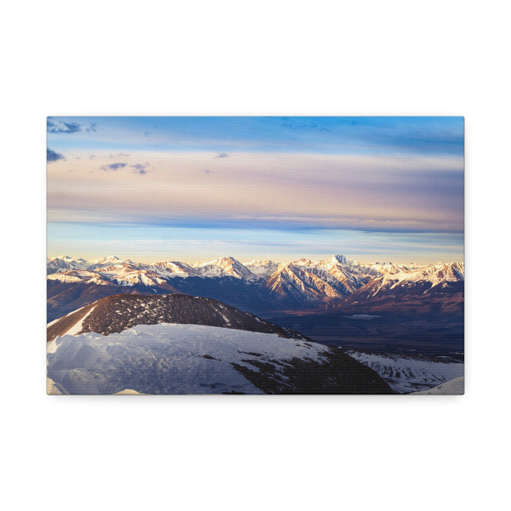 Alpenglow Range — Gallery Canvas Print