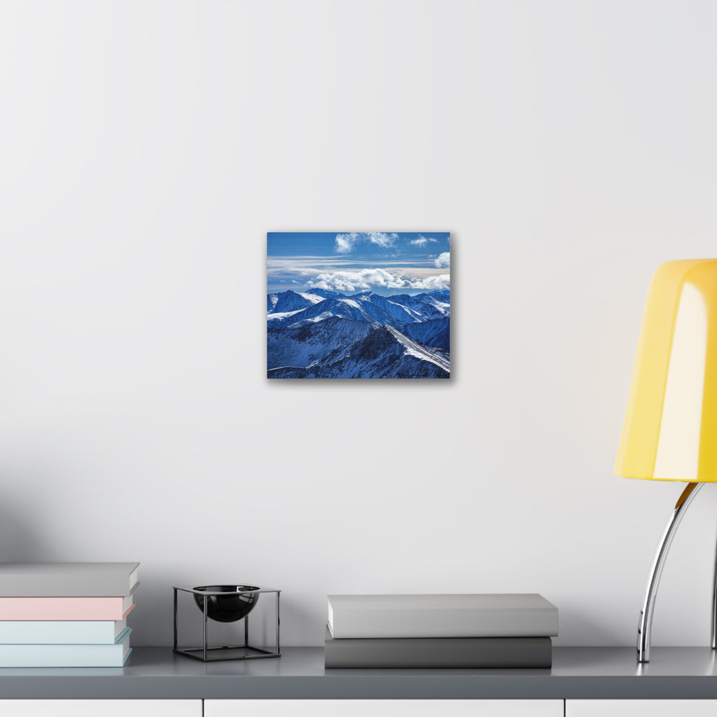 Winter Ranges — Slim Canvas Print
