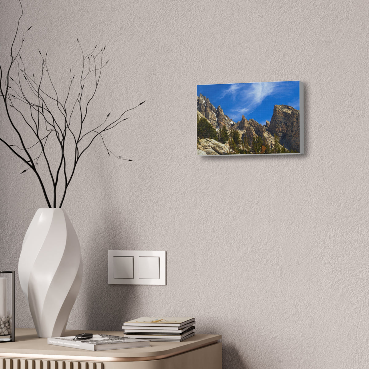 Spires and Pines — Gallery Canvas Print