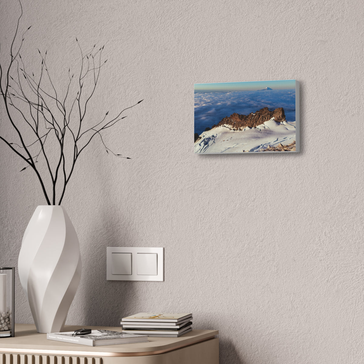 Summit Ridge Over the Cloud Sea — Gallery Canvas Print