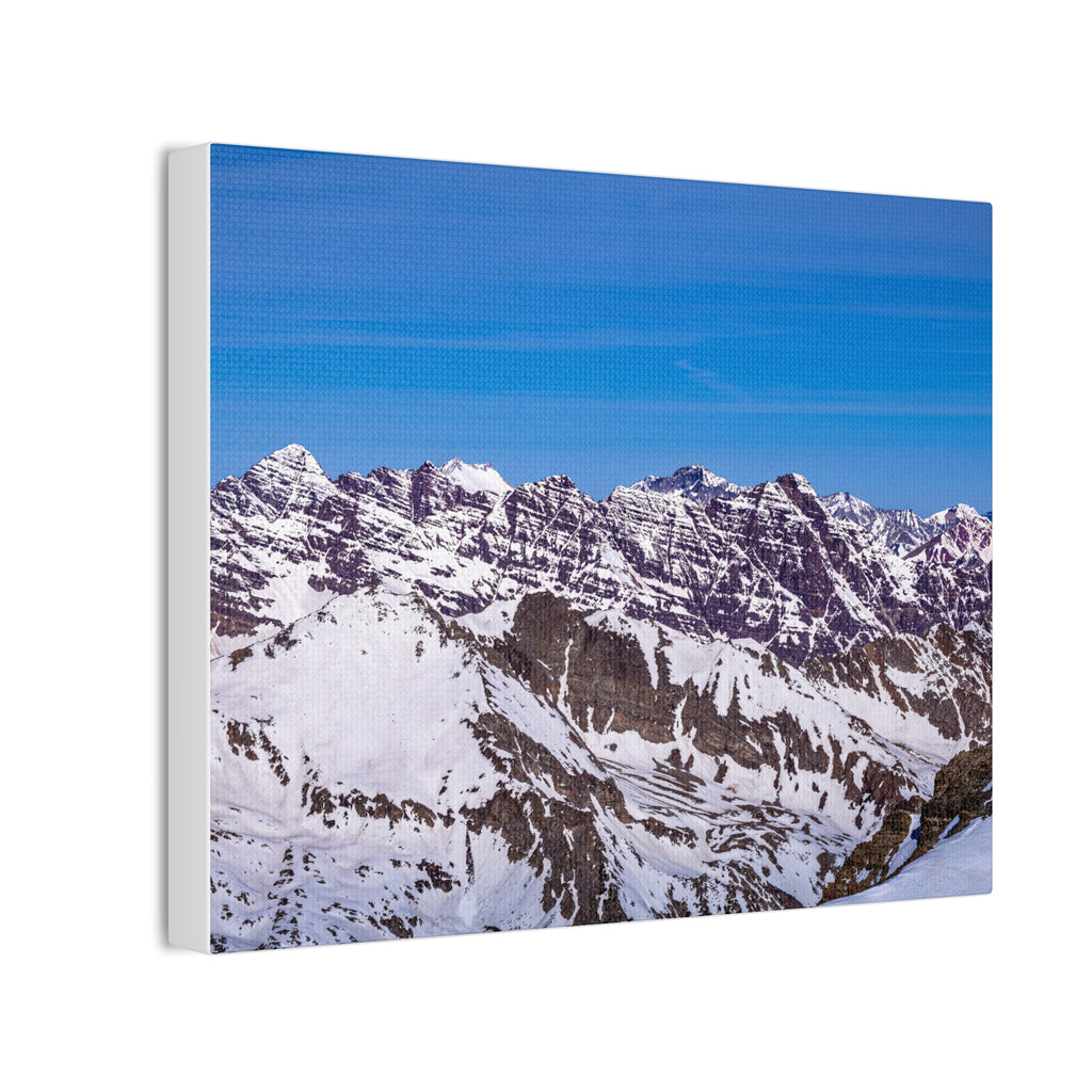 Red Rock Ridges — Slim Canvas Print