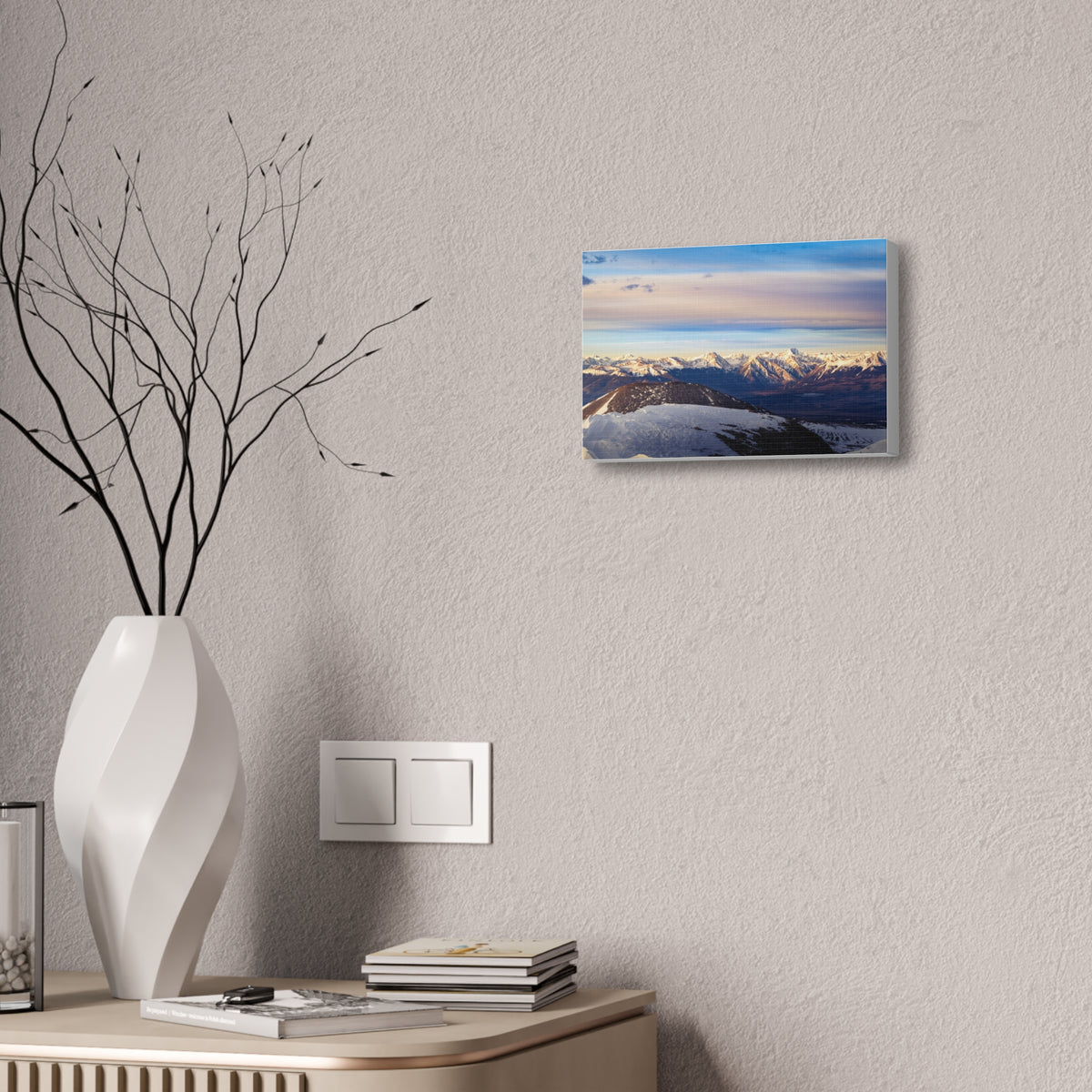 Alpenglow Range — Gallery Canvas Print