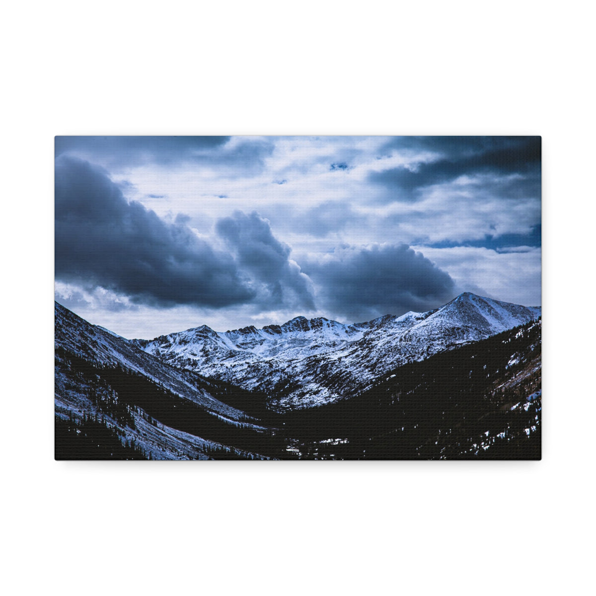 Storm Over the Valley — Gallery Canvas Print