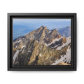 Rugged Spires — Framed Canvas Print