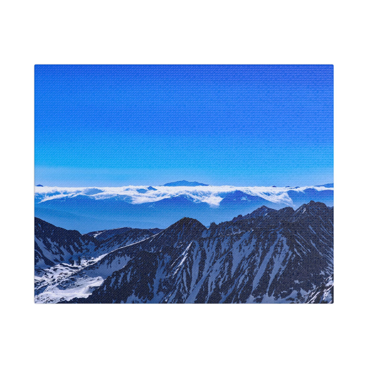 Sea of Clouds — Satin Canvas Print