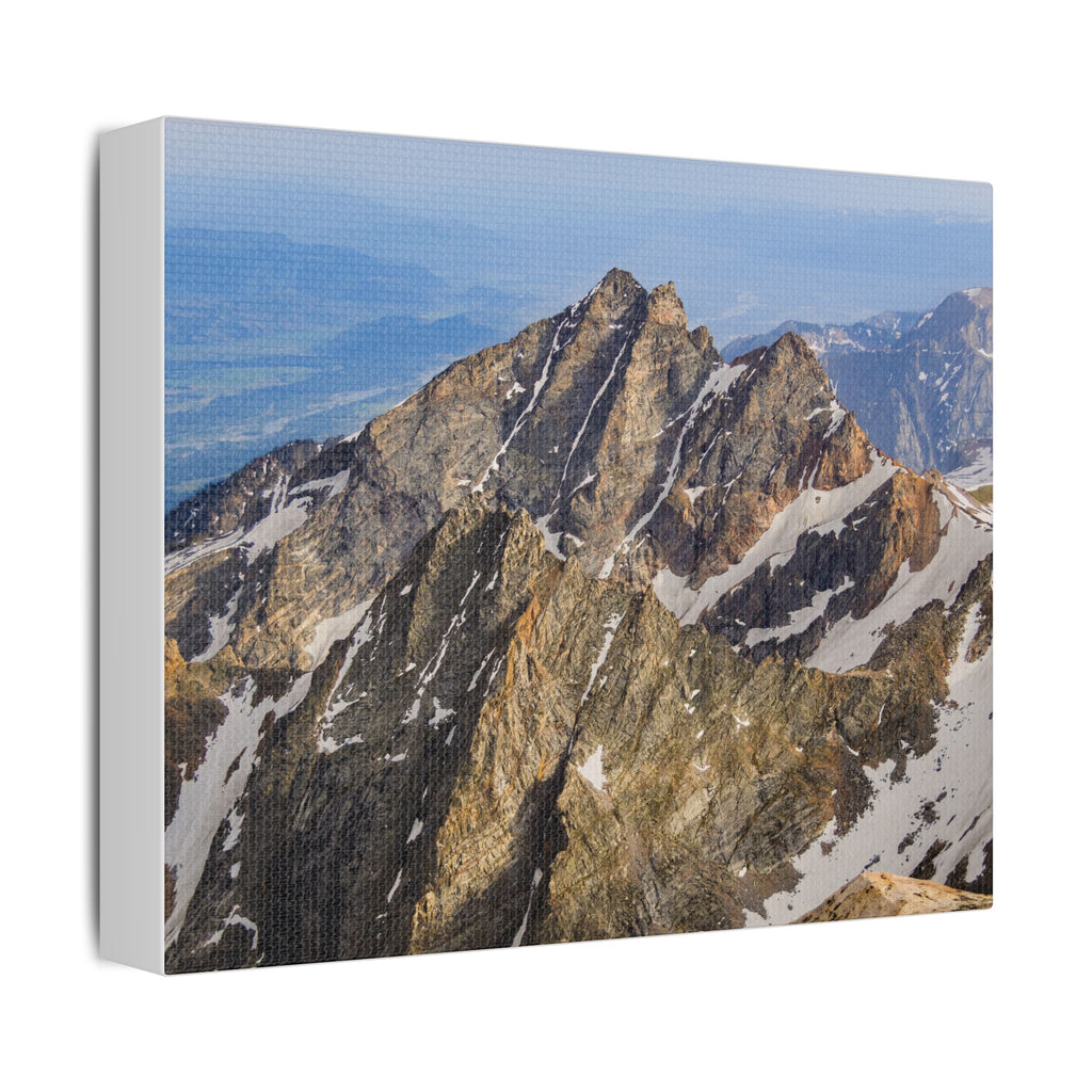 Rugged Spires — Satin Canvas Print