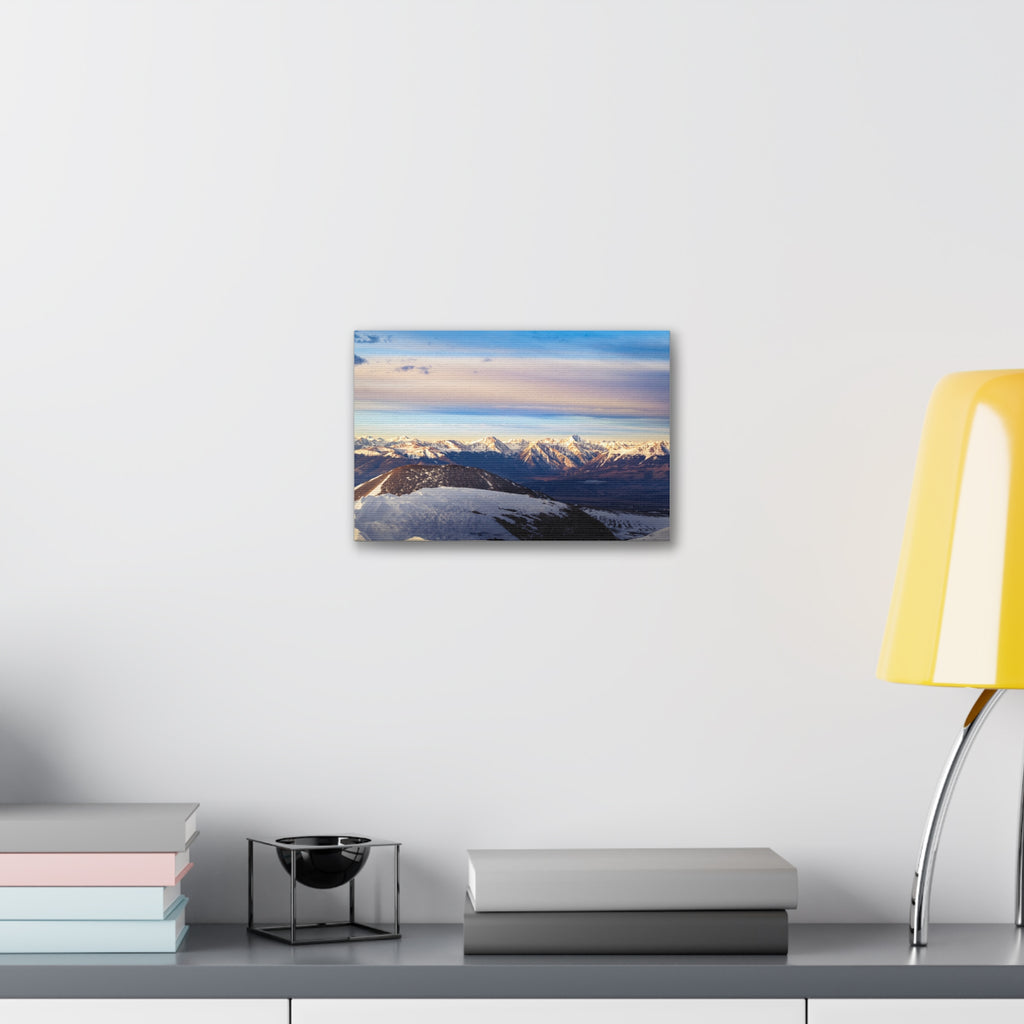 Alpenglow Range — Gallery Canvas Print