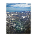Valley From the Summit — Matte Cotton Canvas Print