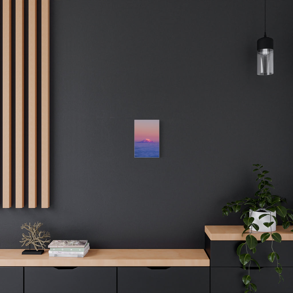 Alpenglow Above the Clouds — Classic Canvas Print