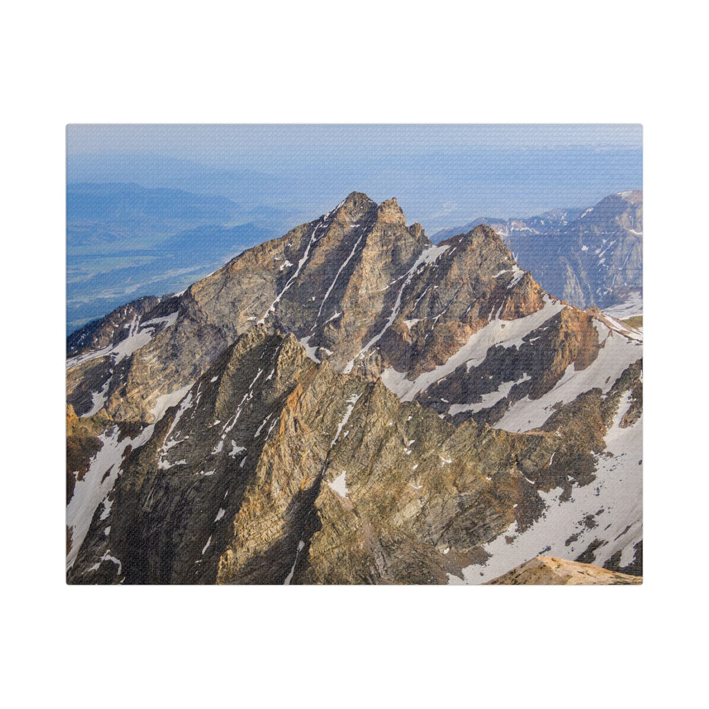 Rugged Spires — Satin Canvas Print