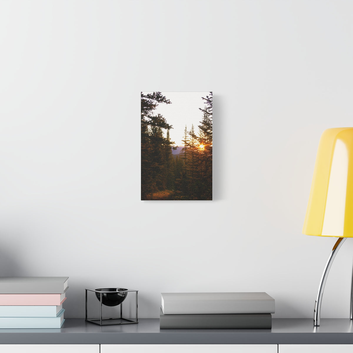 Forest Sunburst — Classic Canvas Print