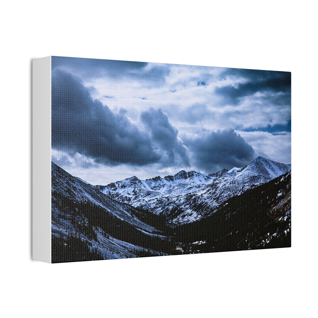 Storm Over the Valley — Gallery Canvas Print