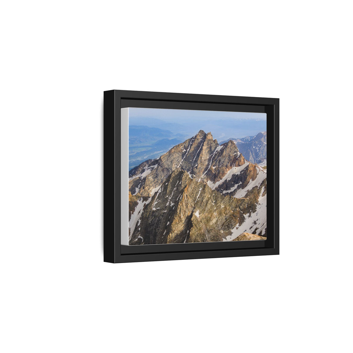 Rugged Spires — Framed Canvas Print