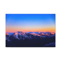 Dawn Over the Peaks — Gallery Canvas Print