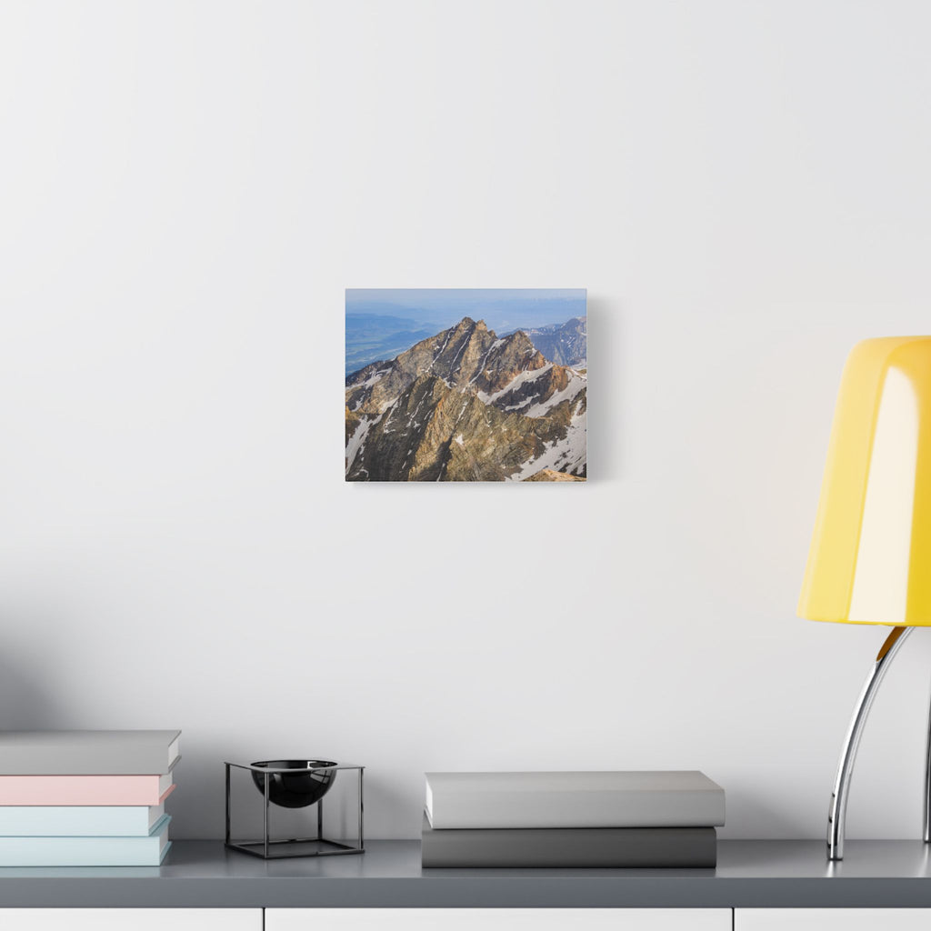 Rugged Spires — Satin Canvas Print