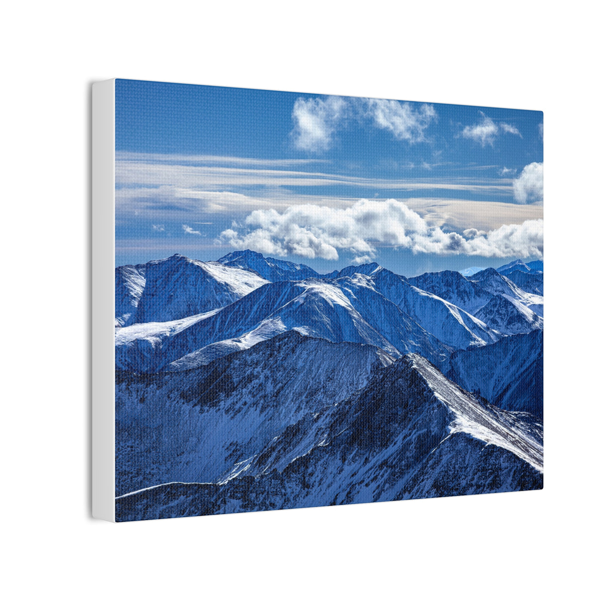 Winter Ranges — Slim Canvas Print