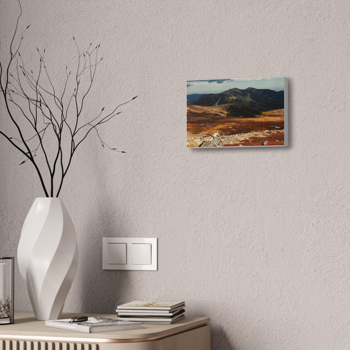 Alpine Tundra in Fall — Gallery Canvas Print